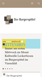 Mobile Screenshot of derburgerspittel.ch